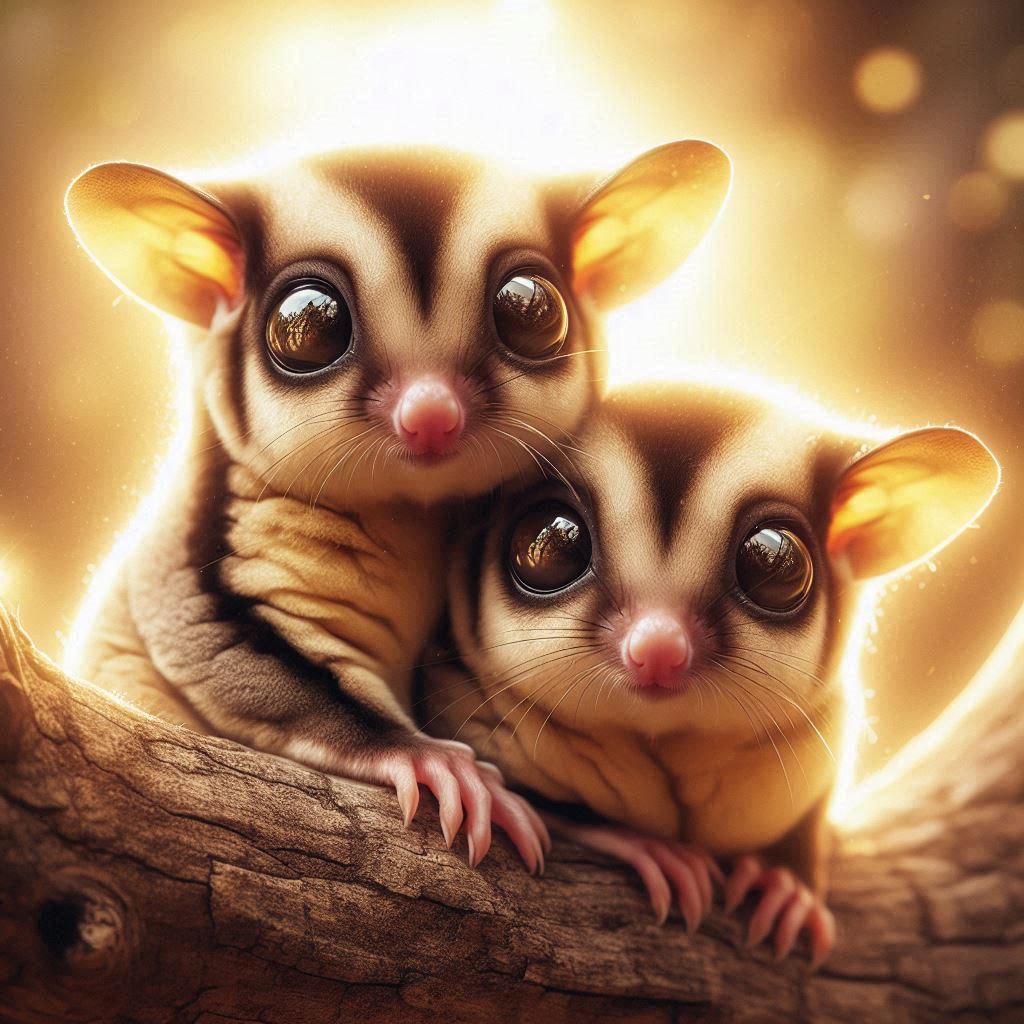 フクロモモンガ；ワーム、フルーツそして布 - アロハオハナ動物病院