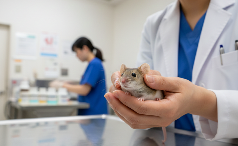 ポケットペットとしてのマウス