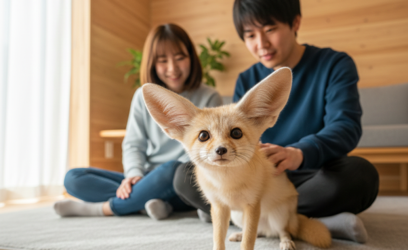 フェネックの下痢｜豊田市で診られる動物病院